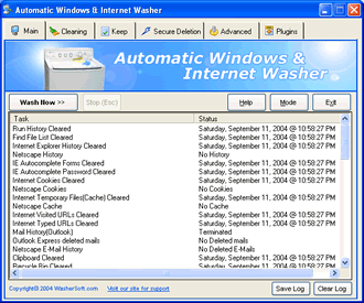 Automatic Windows & Internet Washer Version 5.0.27 Released!