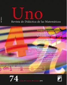 Uno. Didáctica de las Matemáticas - octubre 2016