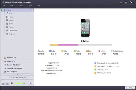 Xilisoft iPhone Magic Platinum 5.4.1.20120803