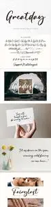 Greatday Script Font