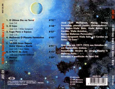 Jose Cid - 10.000 Anos Depois Entre Venus e Marte [1999 Remaster] (1978)
