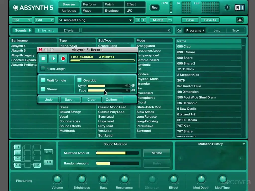 Groove3 - ABSYNTH 5 Explained (2012)