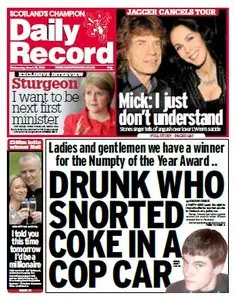 Daily Record - 19 Wednesday, March 2014