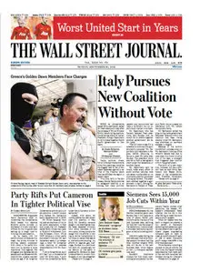 The Wall Street Journal (Europe) September 30 2013