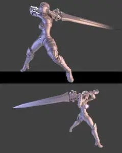 Dark Elf Greatsword