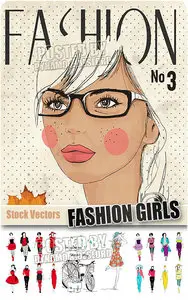 Fashion girls 3 - Stock Vectors