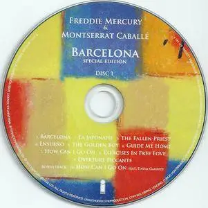 Freddie Mercury & Montserrat Caballe - Barcelona (2012) [3CD + DVD + LP & AudioDVD (24/96)] Re-up
