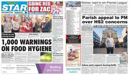 Shropshire Star Shrewsbury Edition – September 28, 2018