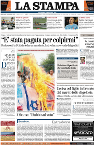 La Stampa 24 Giugno 2009 (Edizione di Cuneo ed Internazionale)