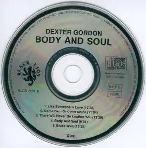 Dexter Gordon - Live At The Montmartre Jazzhus (1967) {3CD Set, Black Lion BL7606-2 rel 1996}