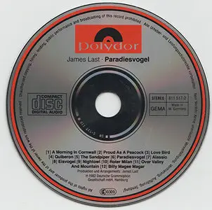 James Last - Paradiesvogel (1982, later CD reissue, Polydor # 811 517-2)