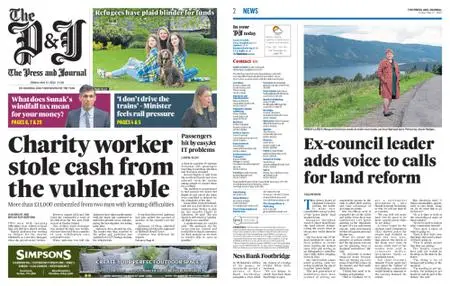 The Press and Journal Moray – May 27, 2022