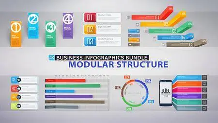 Business Infographics Bundle - Project for After Effects (VideoHive)