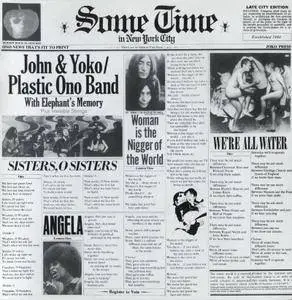 John & Yoko Plastic Ono Band & Elephant's Memory - Sometime In New York City (1972)