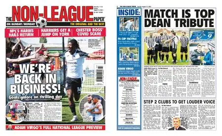 The Non-league Football Paper – August 15, 2021