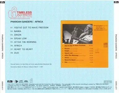 Pharoah Sanders - Africa (1987) {2015 Japan Timeless Jazz Master Collection Complete Series CDSOL-6311}
