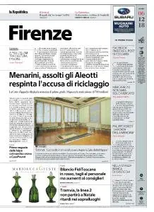la Repubblica Firenze - 6 Dicembre 2018
