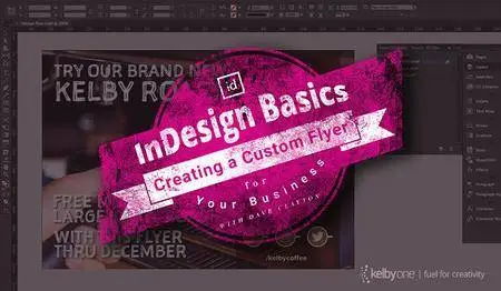 ScottKelby - Adobe InDesign Basics: Creating a Custom Flyer for Your Business with Dave Clayton