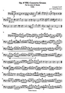 CorelliA - Concerto grosso op.6 no.8 Christmas concerto