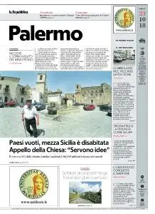 la Repubblica Palermo - 23 Ottobre 2018