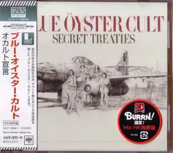 Blue Oyster Cult - Secret Treaties (1974) [Reissue 2014 Japan  BSCD2]