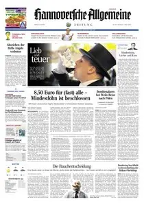 Hannoversche Allgemeine Zeitung - 04.07.2014