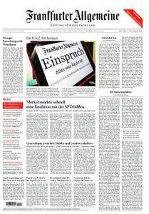 Frankfurter Allgemeine Zeitung F.A.Z. mit Rhein-Main Zeitung - 26. November 2017