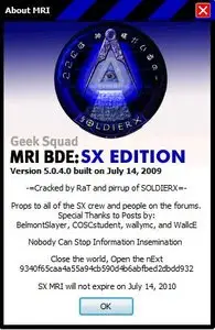 Geek Squad MRI BDE 5.0.4 SX EDITION