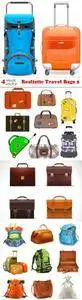 Vectors - Realistic Travel Bags 2