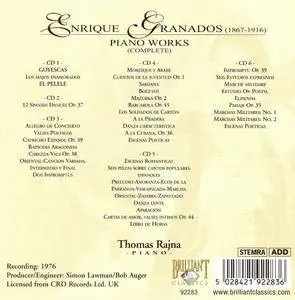 Thomas Rajna - Enrique Granados: Complete Piano Works (2004) 6CD Box Set