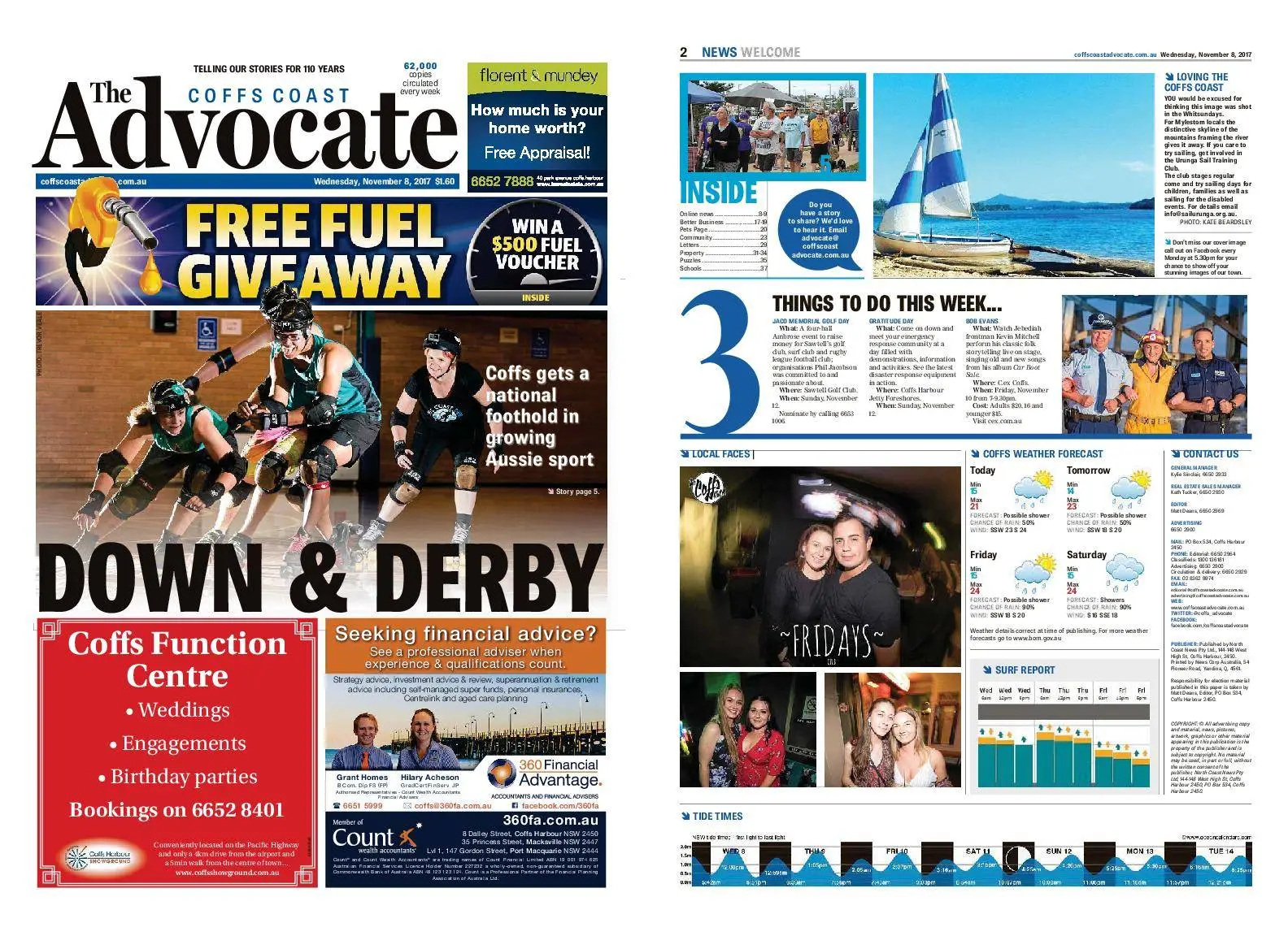The Coffs Coast Advocate – November 08, 2017