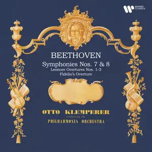 Otto Klemperer - Beethoven Symphonies Nos. 7 & 8, Leonore Overtures Nos. 1 - 3 & Fidelio's Overture (2025) [24/192]