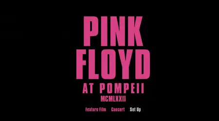 Pink Floyd - Pink Floyd At Pompeii MCMLXXII (2025) (Blu-ray)