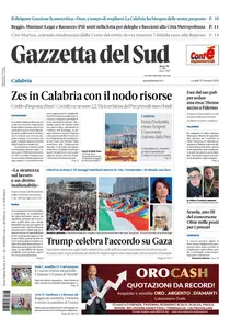 Gazzetta del Sud Reggio Calabria - 13 Ottobre 2025