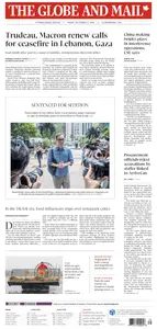 The Globe and Mail - September 27, 2024