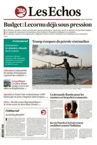 Les Echos du Lundi 31 Août 2026