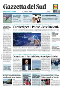 Gazzetta del Sud Messina - 15 Settembre 2024