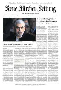 Neue Zürcher Zeitung International - 18 Oktober 2024