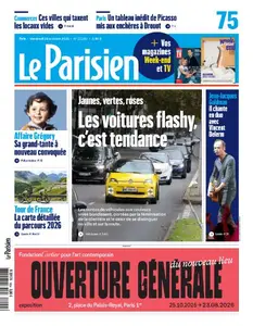 Le Parisien du Vendredi 24 Octobre 2025