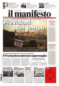 il Manifesto - 10 Novembre 2024
