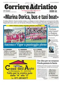 Corriere Adriatico Ancona - 16 Settembre 2024