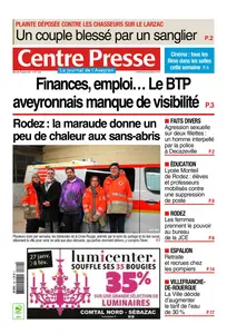 Centre Presse Aveyron - 29 Janvier 2025