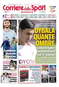 Corriere dello Sport Roma - 20 Agosto 2024