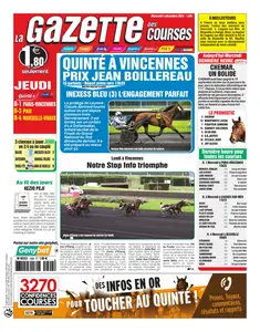 La Gazette des Courses - 4 Décembre 2024