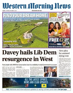 Western Morning News Devon - 14 September 2024