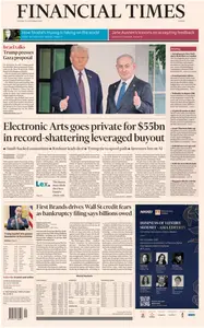 Financial Times Europe - 30 September 2025