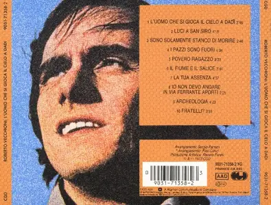 Roberto Vecchioni - Luomo Che Si Gioca Il Cielo A Dadi (1973)