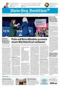 Kölnische Rundschau Rhein-Sieg-Kreis - 23 Oktober 2024