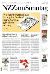 NZZ Sonntag - 09 November 2025