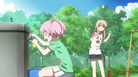 Yuru Yuri Nachuyachumi+ 01 (BDRip 1920x1080 x264 FLAC mkv" yEnc